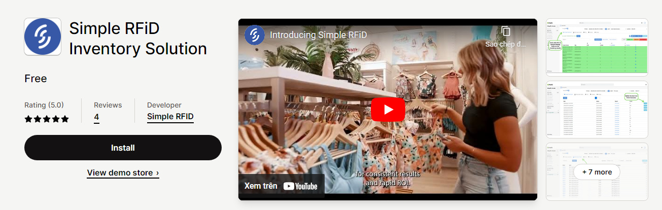 Simple RFiD Inventory Solution